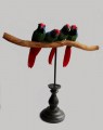 Veren vogel papagaai groot